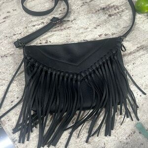 Black fringe purse!